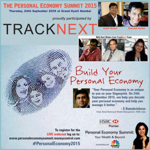 ‎CNBC‬ invites TrackNext on 24th Sep for a discussion over ‪‎Personal Economy 2015‬