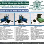 OSAW Moisture Meter for Grains, Pulses, Seeds and Agro-Agriculture