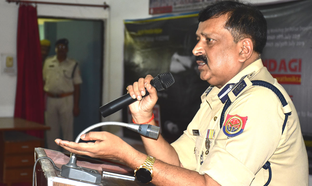 Workshop for UP Police at Mirzapur District on Suicide Prevention